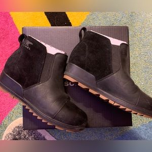 Sorel Evie Pull-on Weatherproof Ankle Boots